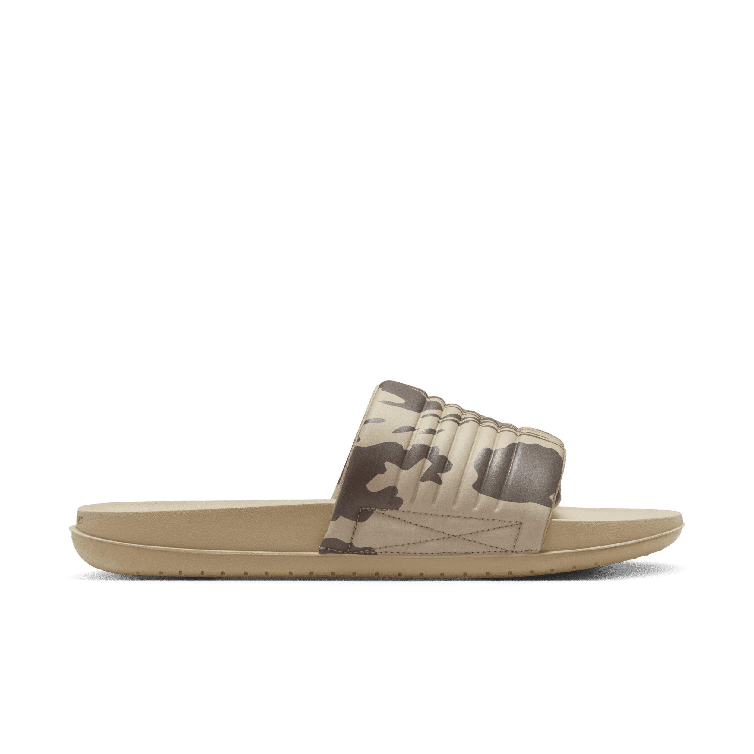 Nike Offcourt Adjust "Limestone/Olive Grey/Sea Glass" Men's Slide - LIMESTONE/OLIVE/SEA GLASS